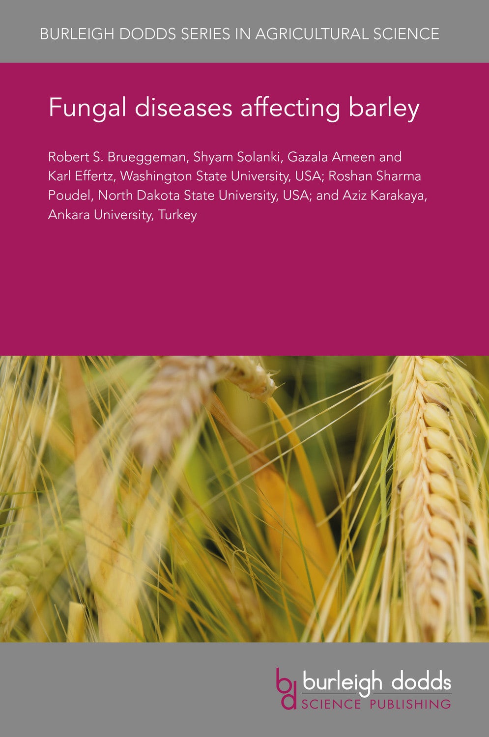 Book cover image for Fungal diseases affecting barley ISBN: 9781786766137